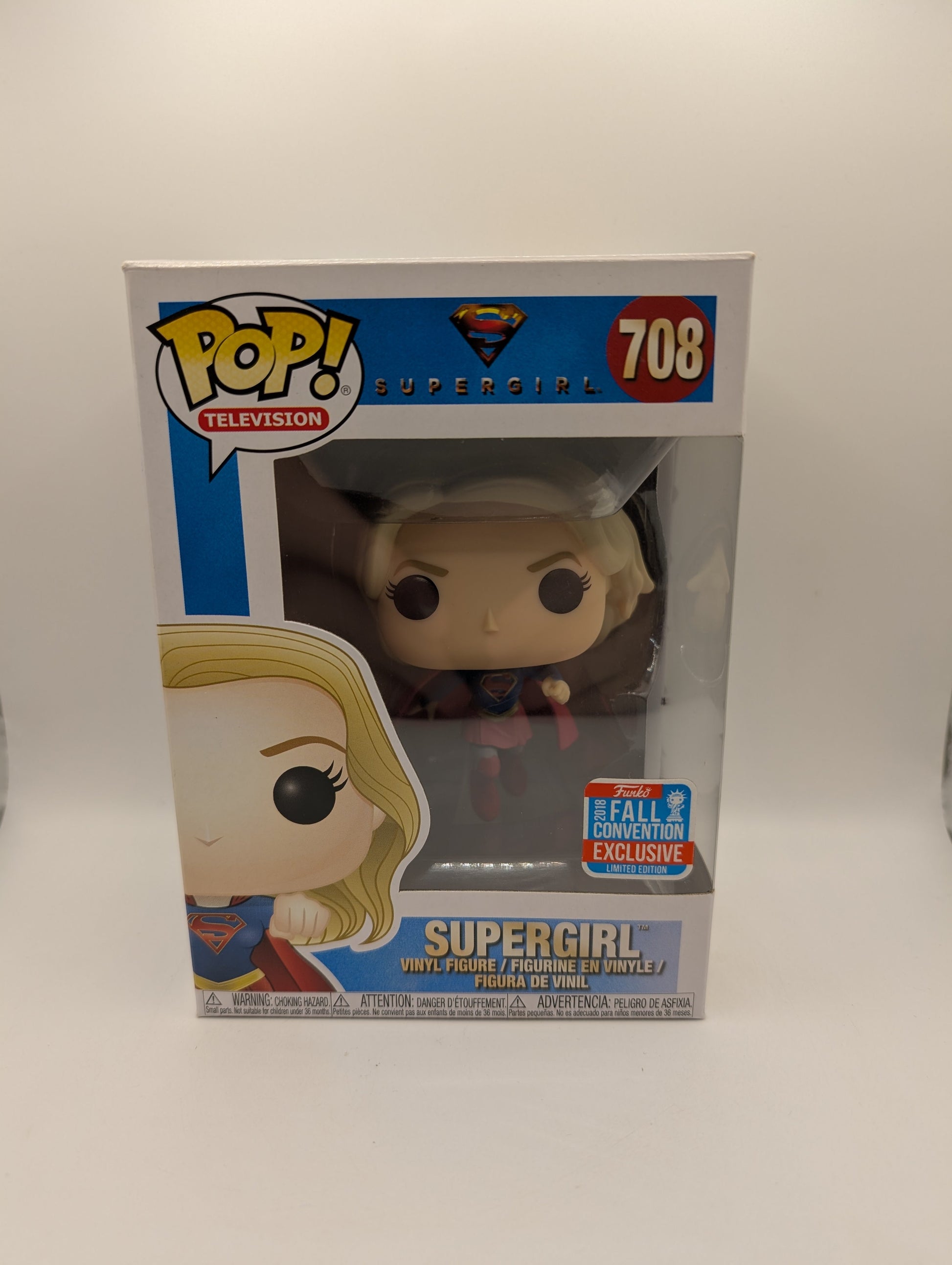 Funko Pop! Television Vinyl #708 - Supergirl Flying - Fall Convention Figurine FRENLY BRICKS - Open 7 Days