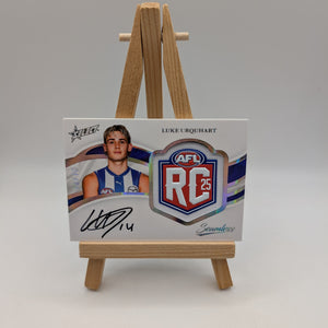 2025 AFL Select Seemless Rookie Badge Auto Luke Urquhart North Melbourne RC /70 FRENLY BRICKS - Open 7 Days