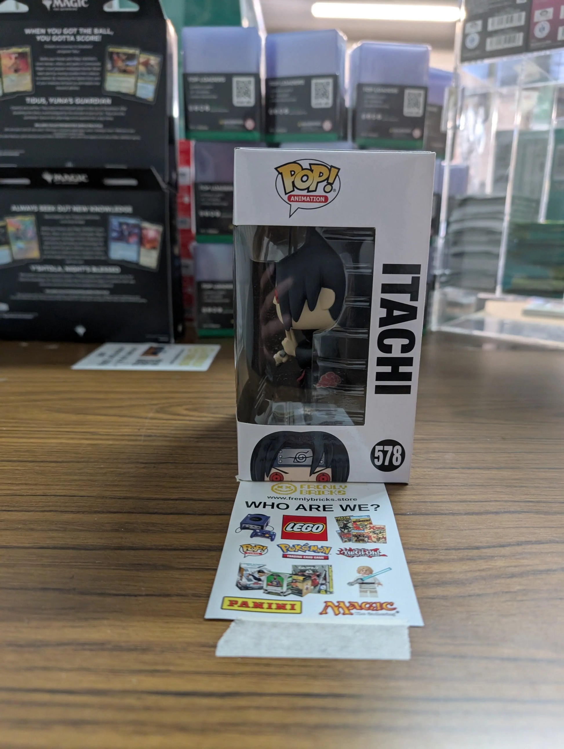 FUNKO Pop Vinyl Itachi #578 FRENLY BRICKS - Open 7 Days