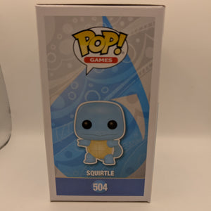 Funko Pop! Pokémon: #504 SQUIRTLE (Flocked) *VAULTED* FRENLY BRICKS - Open 7 Days