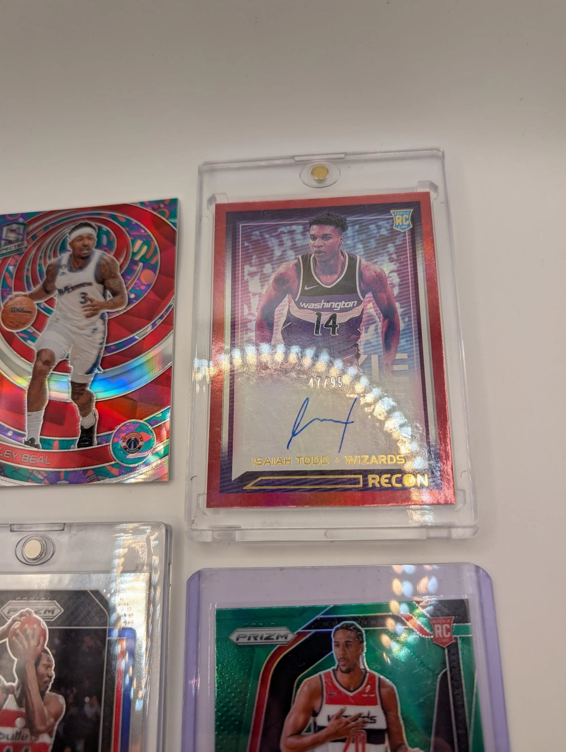 Washington Wizards NBA Basketball Card Lot, Rookies, Patch, Auto, Alexandre Sarr FRENLY BRICKS - Open 7 Days