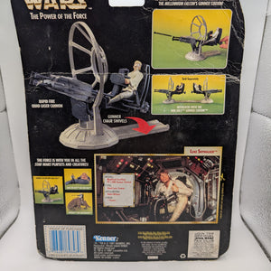 STAR WARS - KENNER - POTF - GUNNER STATION - MILLENNIUM FALCON Luke Skywalker