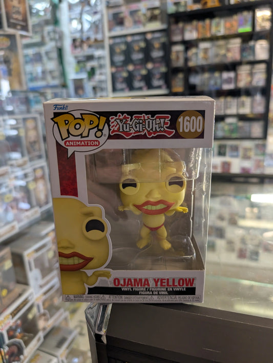 Ojama Yellow Yugioh Funko Pop #1600 Anime Vinyl Figure New FRENLY BRICKS - Open 7 Days