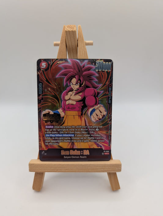 Son Goku : DA - FP-050 (Release Event Winner) - Fusion World Promotion Cards and Packs (DBSFW_PR) FRENLY BRICKS - Open 7 Days