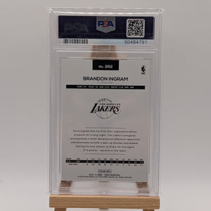 2016-17 Hoops Brandon Ingram RC Rookie #262 Lakers Silver /99 PSA 9 FRENLY BRICKS - Open 7 Days