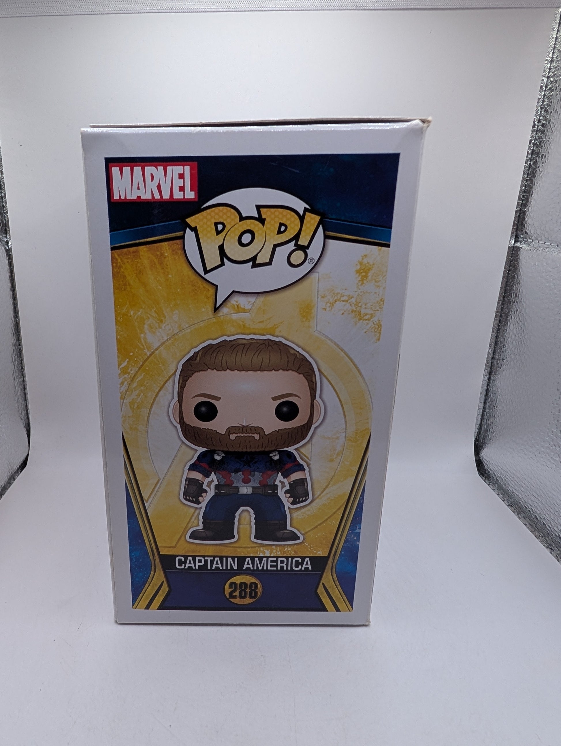 Funko Pop! Marvel: Captain America #288 Avengers Infinity War FRENLY BRICKS - Open 7 Days