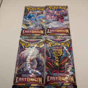 Pokemon TCG Lost Origin Booster Pack x4 (art Set) Sword And Shield FRENLY BRICKS - Open 7 Days