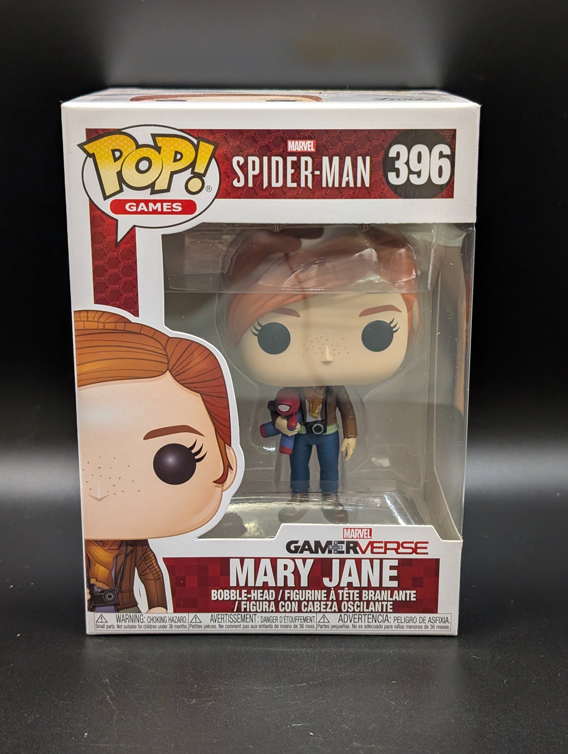 Funko POP! Games Spider-Man #396 Mary Jane Game-verse Vinyl Collectable FRENLY BRICKS - Open 7 Days