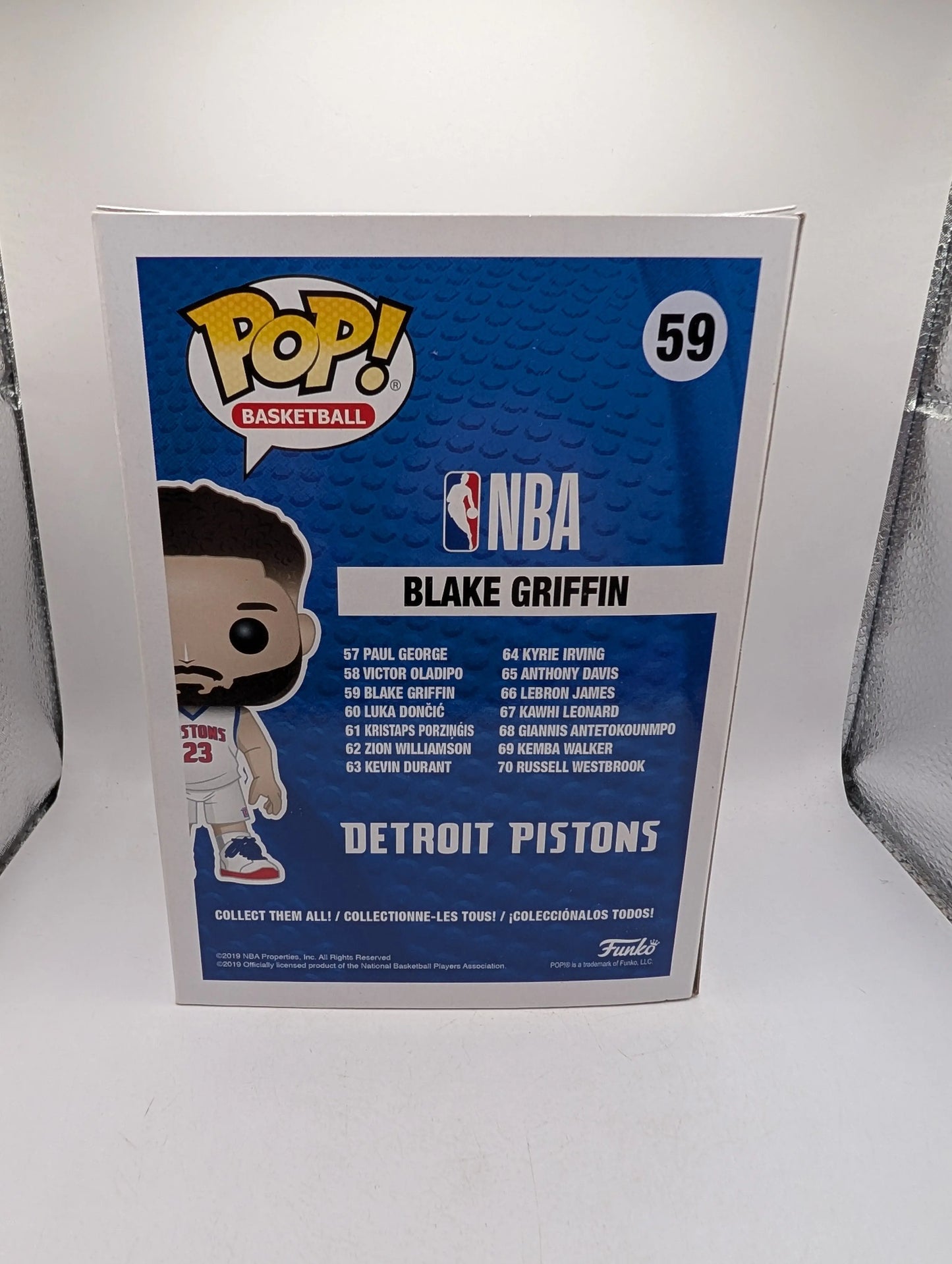Blake Griffin Detroit Pistons NBA Funko Pop Vinyl 59 FRENLY BRICKS - Open 7 Days