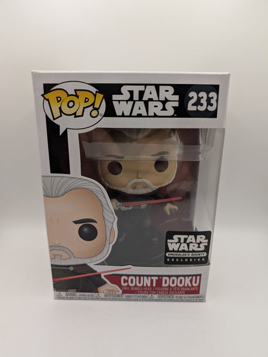Funko Pop! Vinyl: Star Wars - Count Dooku - Smuggler's Bounty (Exclusive) #233 FRENLY BRICKS - Open 7 Days