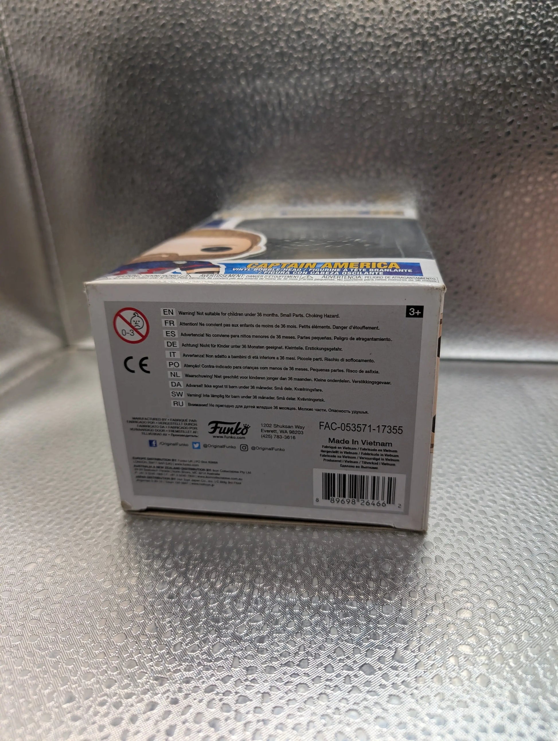 FUNKO Pop Vinyl Captain America Marvel #288 FRENLY BRICKS - Open 7 Days