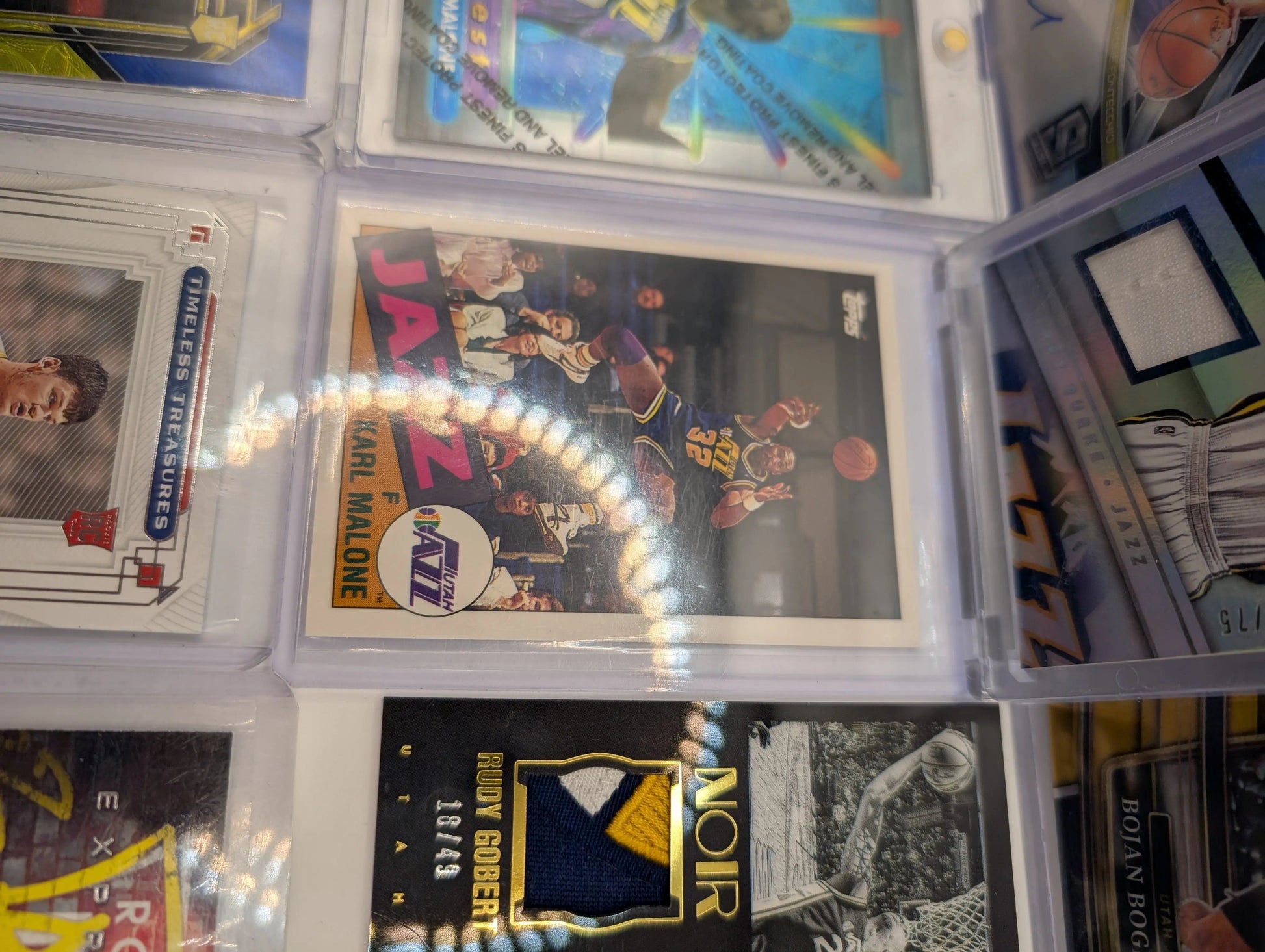 Utah Jazz NBA Basketball Card Lot, Rookies, Patch, Auto, Numbered, Karl Malone FRENLY BRICKS - Open 7 Days