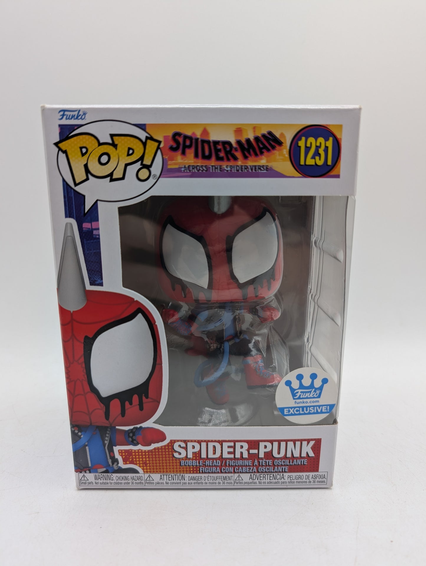 Funko Pop! Spider-Man Across The Spider-Verse Spider-Punk #1231
