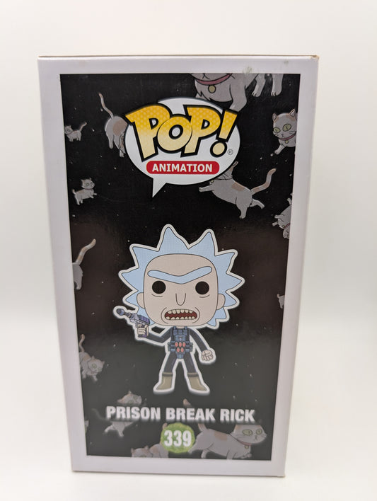 Funko Pop Vinyl Animation Rick & Morty Prison Break Rick #339