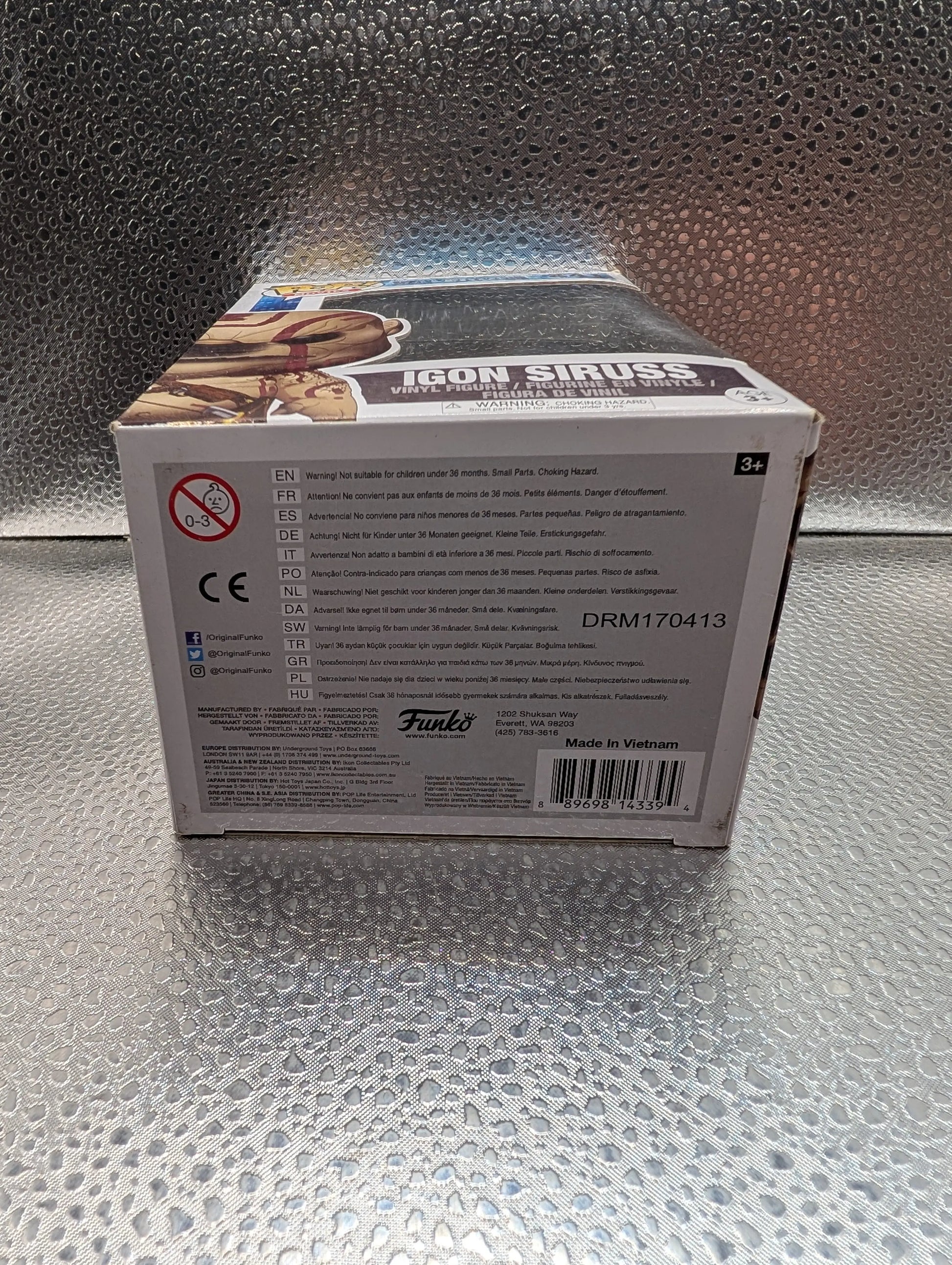 FUNKO Pop Vinyl Igon Siruss #441 FRENLY BRICKS - Open 7 Days