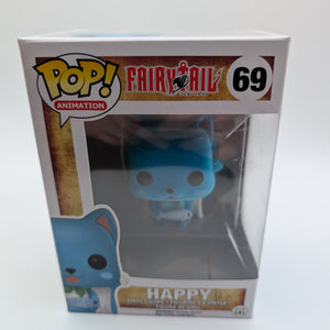 Funko Pop! Vinyl: Fairy Tail - Happy - (Flocked) - #69 Anime Cat FRENLY BRICKS - Open 7 Days
