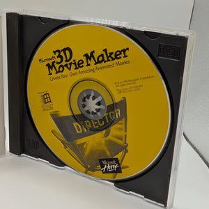 Microsoft 3D Movie Maker – PC – Windows 95 – World English Edition – Vintage FRENLY BRICKS - Open 7 Days