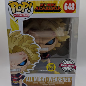 My Hero Academia - All Might (Weakened) #648 - Funko Pop! Vinyl - New FRENLY BRICKS - Open 7 Days