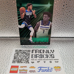 Anthony Edwards RC - 2020-21 NBA Chronicles Essentials Green Holo Rookie #203 FRENLY BRICKS - Open 7 Days