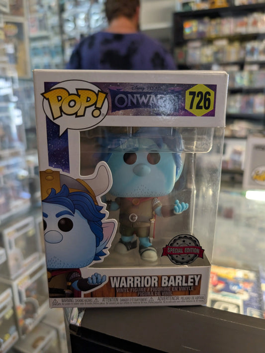 Funko Pop! Warrior Barley - Disney Onward #726 FRENLY BRICKS - Open 7 Days