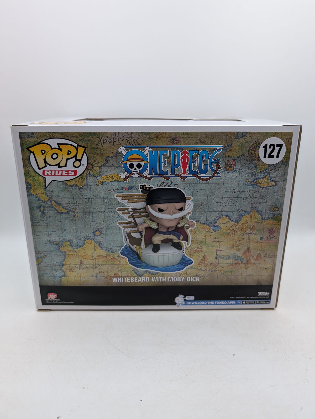 Funko POP! RIDES One Piece Whitebeard With Moby Dick #127, photo 5 image 5