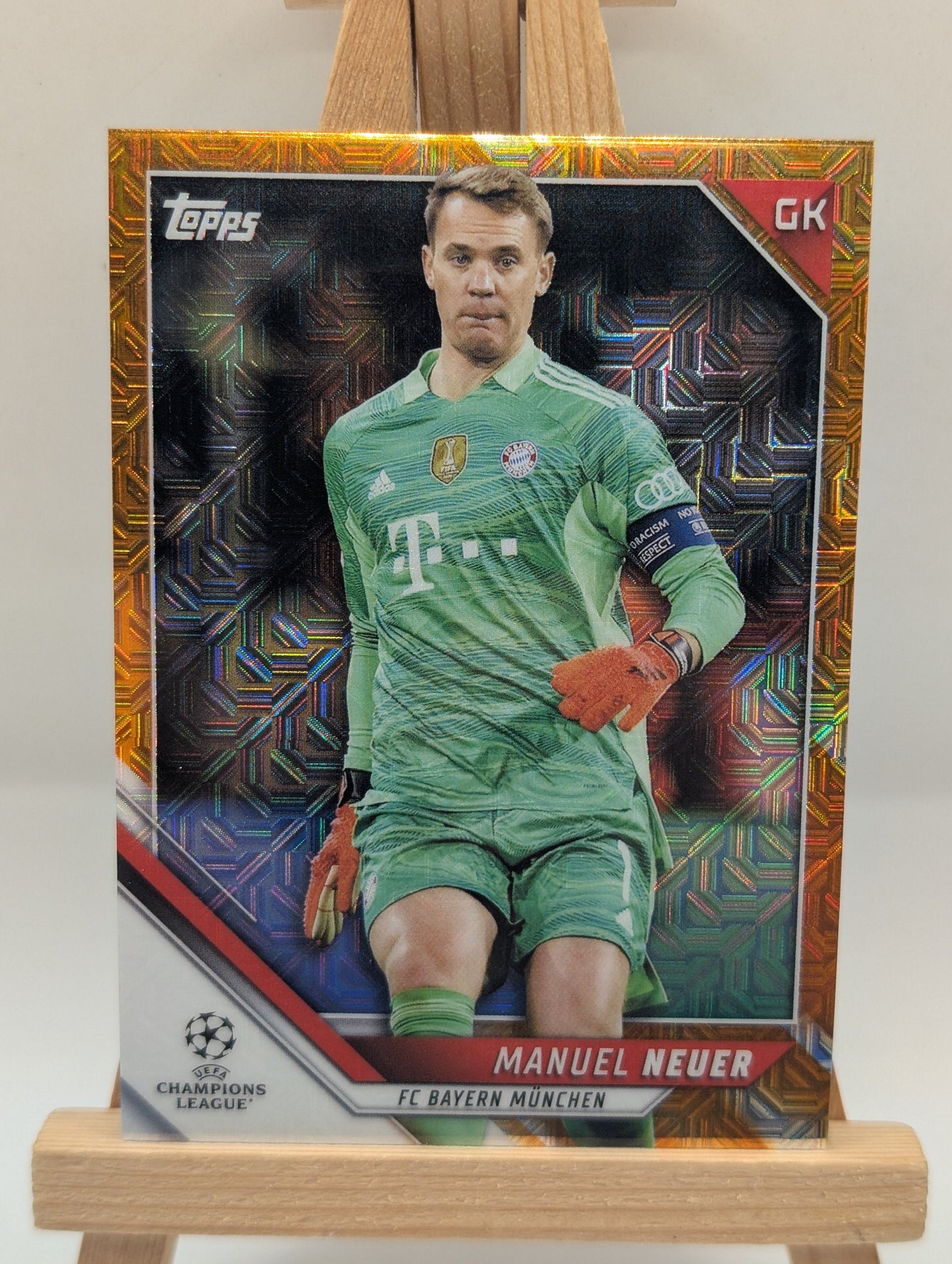 2021-22 Topps Chrome UCL Manuel Neuer ORANGE /25 #159 FRENLY BRICKS - Open 7 Days