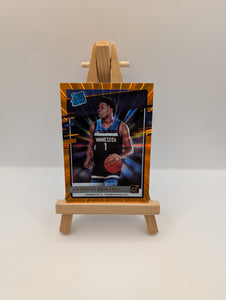 2020-21 Panini Donruss - Rated Rookies Anthony Edwards #201 Orange Laser (RC)