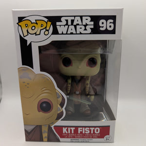 Funko POP! Movies Star Wars #96 Kit Fisto Vinyl Bobble-head FRENLY BRICKS - Open 7 Days
