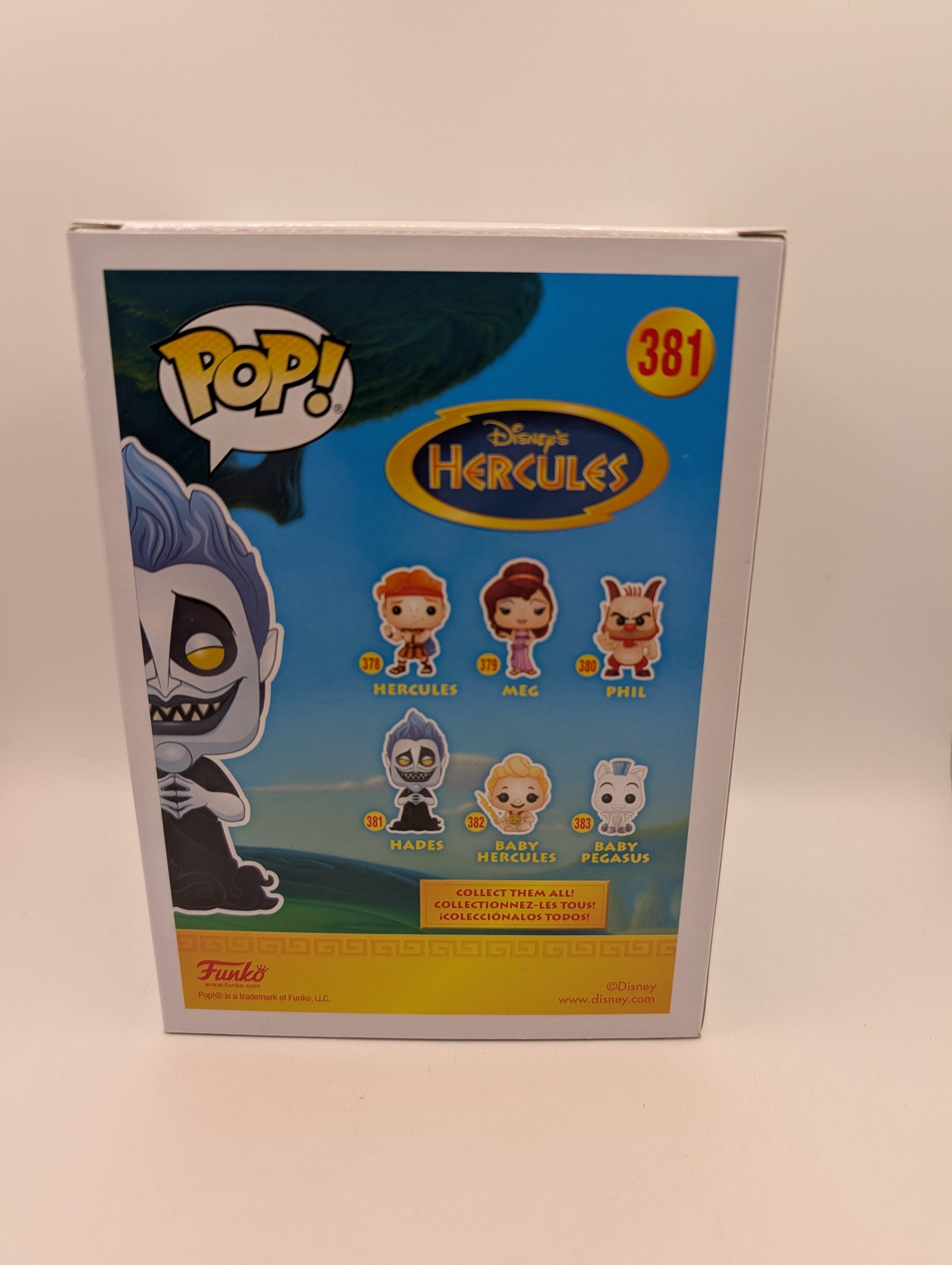 Funko Pop! Vinyl Disney Hercules Hades #381 Glow In The Dark GITD Chase FRENLY BRICKS - Open 7 Days