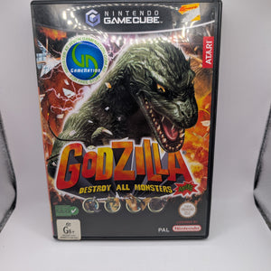 Godzilla Destroy All Monsters Melee Nintendo Gamecube PAL Game, NGC FRENLY BRICKS - Open 7 Days