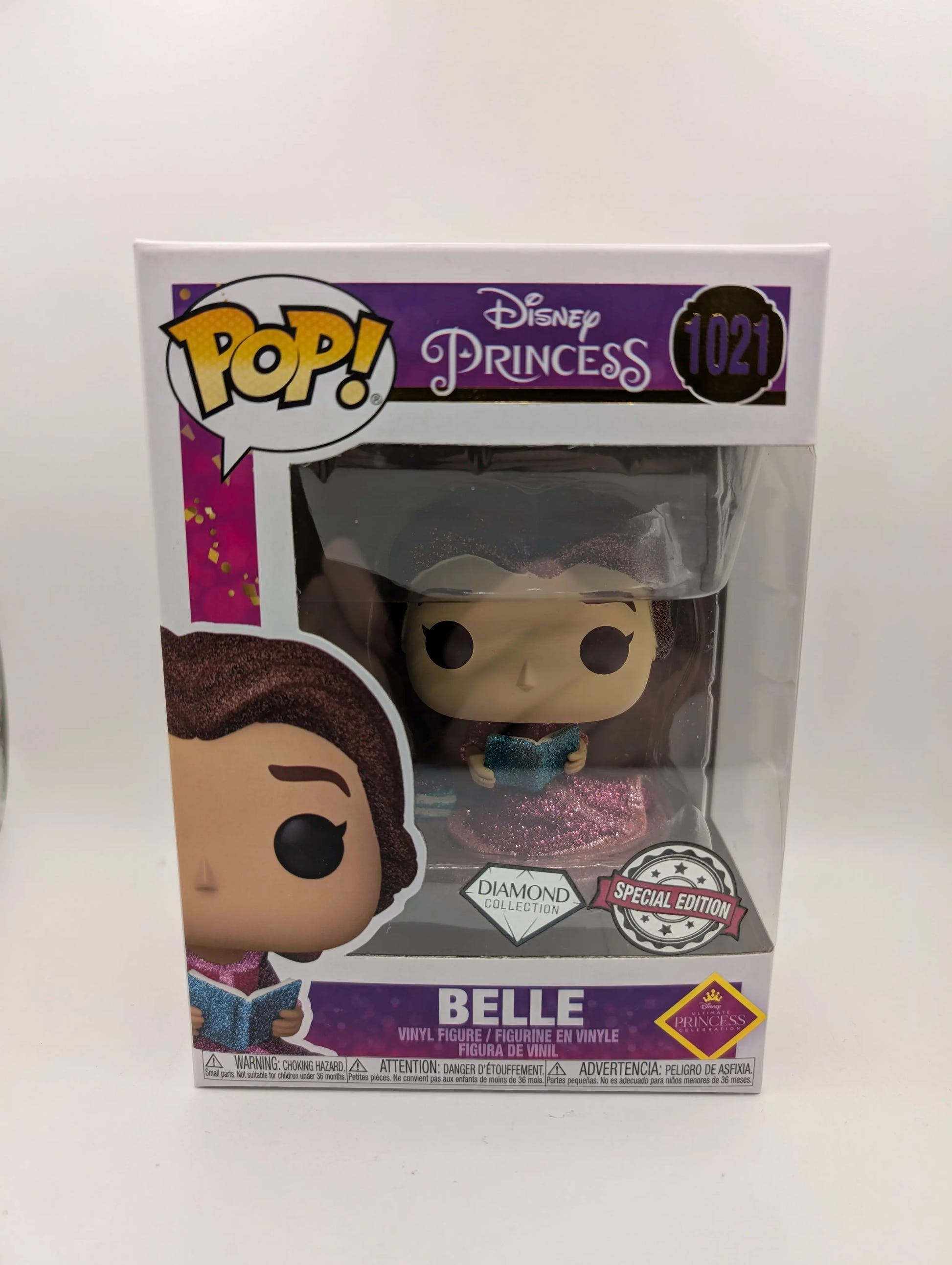 Funko Pop! Disney Princess Beauty & The Beast #1021 Belle Diamond Collection FRENLY BRICKS - Open 7 Days image 1