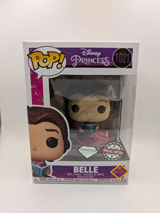Funko Pop! Disney Princess Beauty & The Beast #1021 Belle Diamond Collection FRENLY BRICKS - Open 7 Days