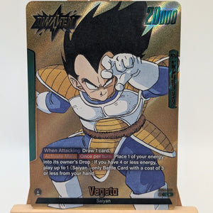 Vegeta FB04-051 GOLD Alt Art Manga Booster Leader SB01 Dragon Ball Fusion World FRENLY BRICKS - Open 7 Days