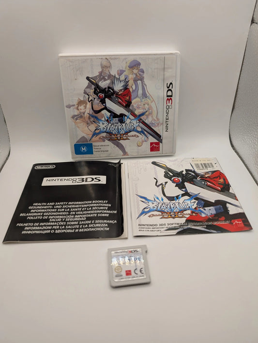 BlazBlue Continuum Shift II PAL Nintendo 3DS Used, Manual, Game, Case FRENLY BRICKS - Open 7 Days