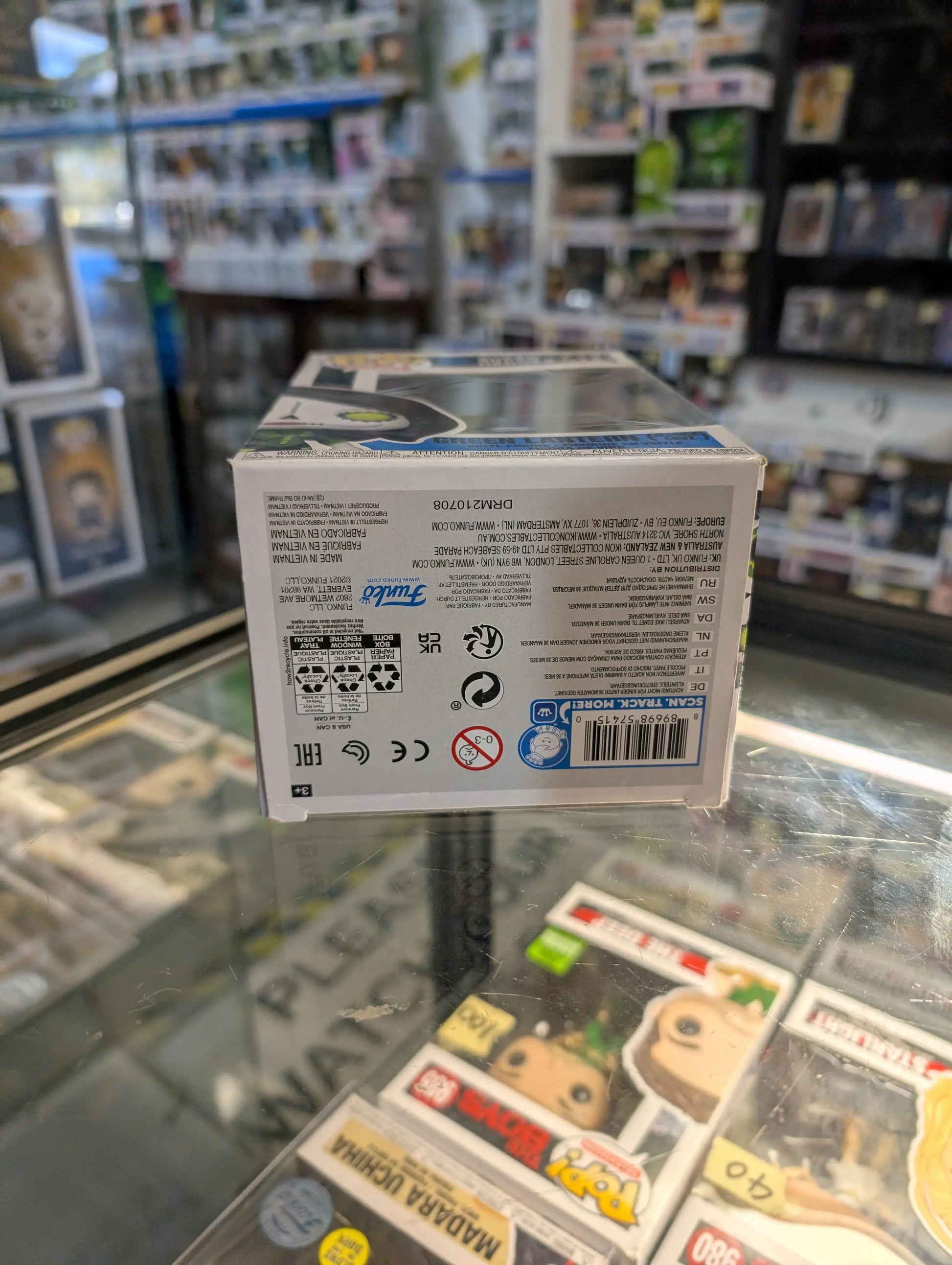 FUNKO Pop Vinyl Green Lantern #411 FRENLY BRICKS - Open 7 Days