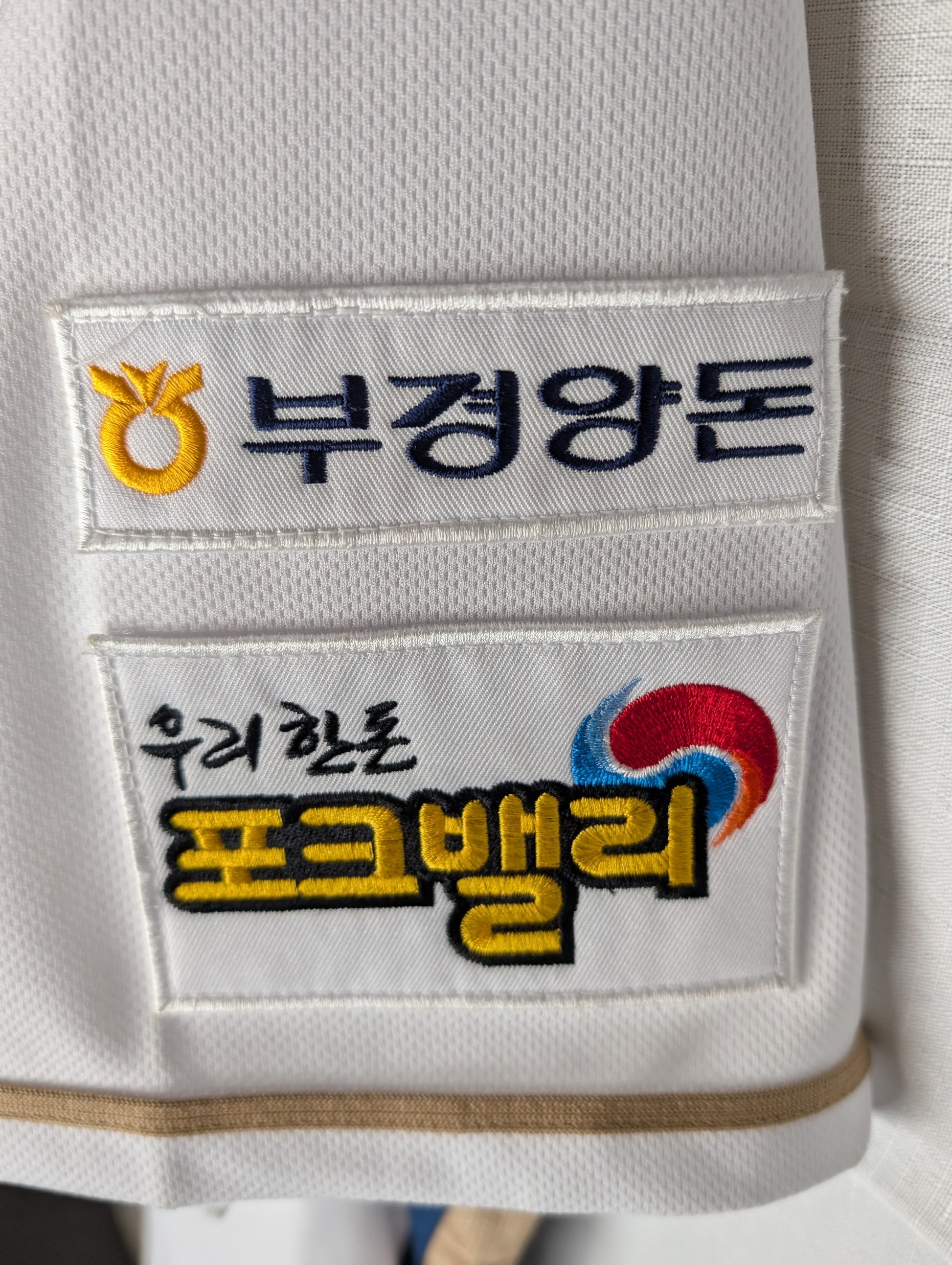 KBO Korean Baseball NC Dinos White Home Blank Jersey XXXL