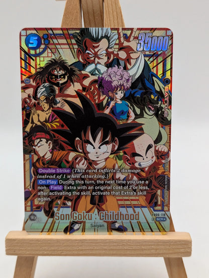 Son Goku : Childhood FB06-119 SCR* Alt Art DBS Fusion World Rivals Clash FRENLY BRICKS - Open 7 Days