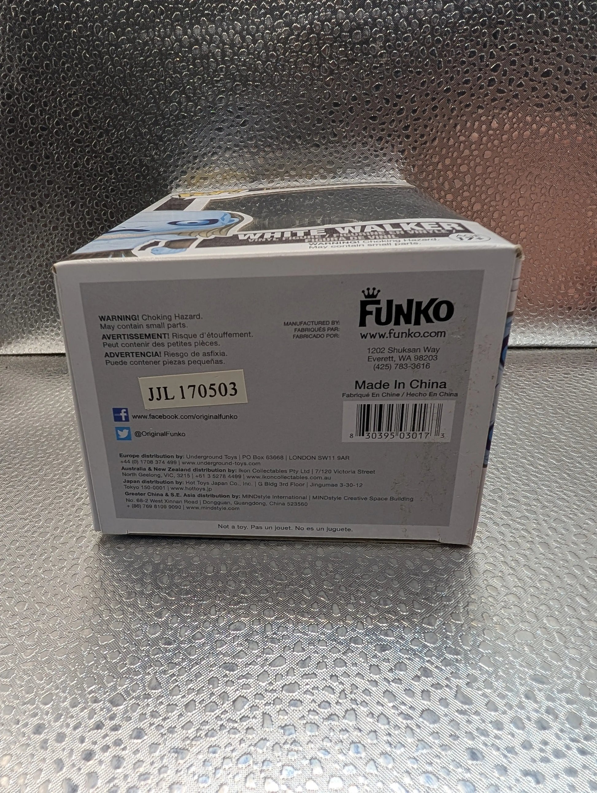 FUNKO Pop Vinyl White Walker Game Of Thones FRENLY BRICKS - Open 7 Days