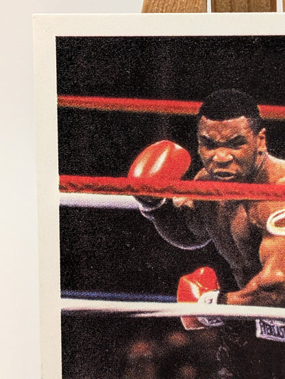 1987 A Question Of Sport UK Mike Tyson Rookie Card Boxing RC The Hangover Movie FRENLY BRICKS - Open 7 Days