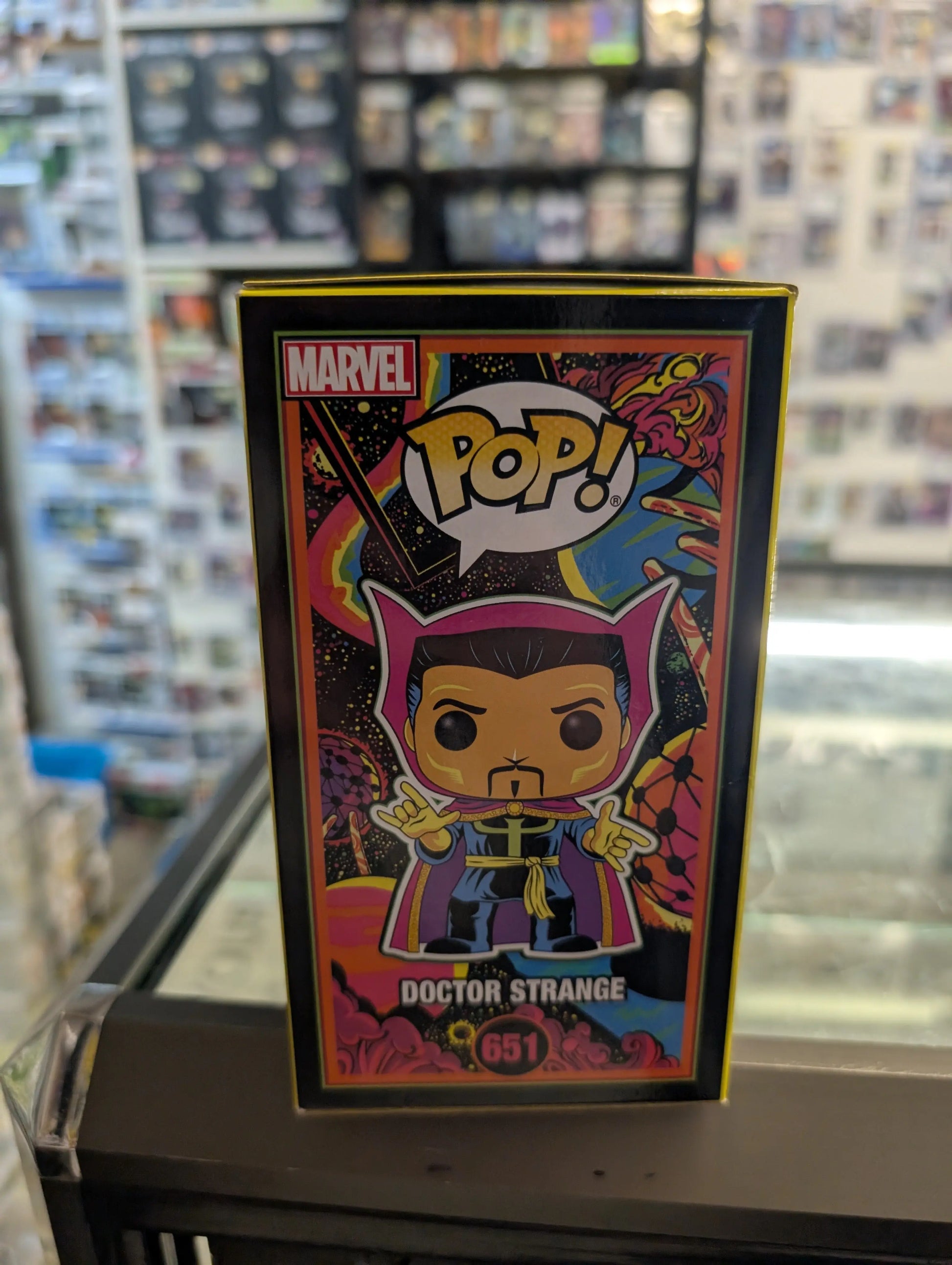 Marvel Doctor Strange Blacklight #651 Funko Pop Vinyl Figure NEW Special Edition FRENLY BRICKS - Open 7 Days