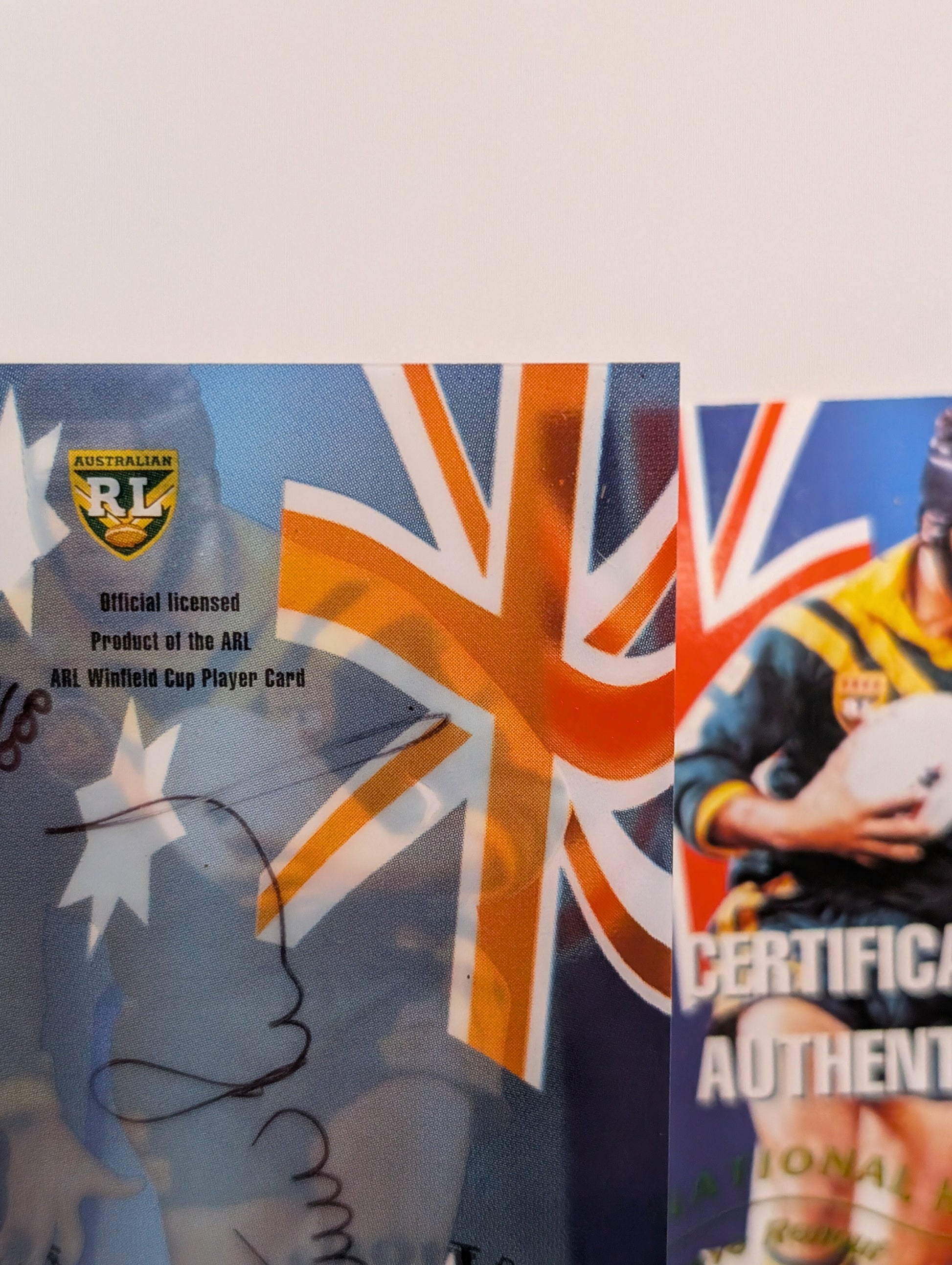 1996 Dynamic Rugby League National Heroes NH5 Steve Renouf Redemption/Auto/Cert FRENLY BRICKS - Open 7 Days