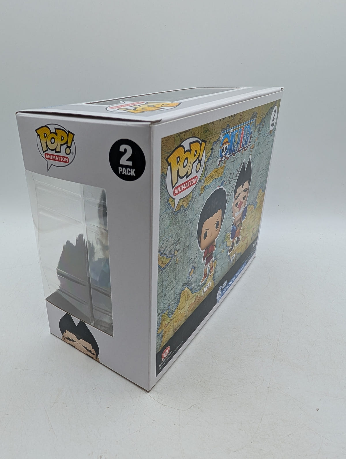 Funko Pop Anime One Piece Luffy and Foxy Figure 2-Pack Special Edition, photo 4 image 4
