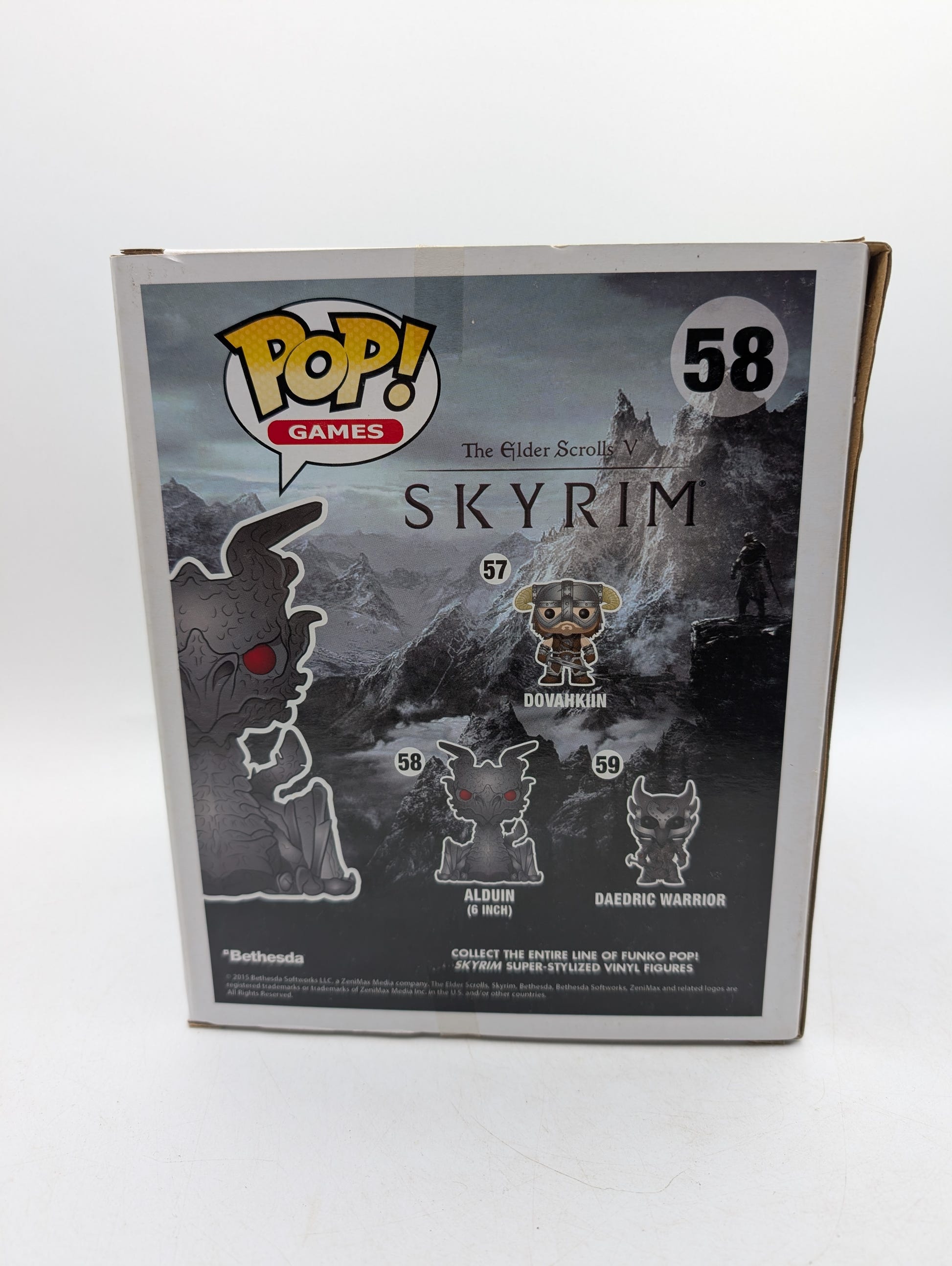 Funko POP! Skyrim Alduin #58 Vinyl Figure image 5