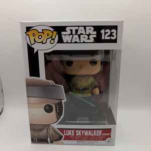 Star Wars Funko Pop - Luke Skywalker (Endor) - The Force Awakens - No. 123 FRENLY BRICKS - Open 7 Days
