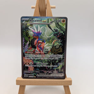 Koraidon EX Scarlet & Violet 247/198 Special Illustration Rare Pokemon Card FRENLY BRICKS - Open 7 Days