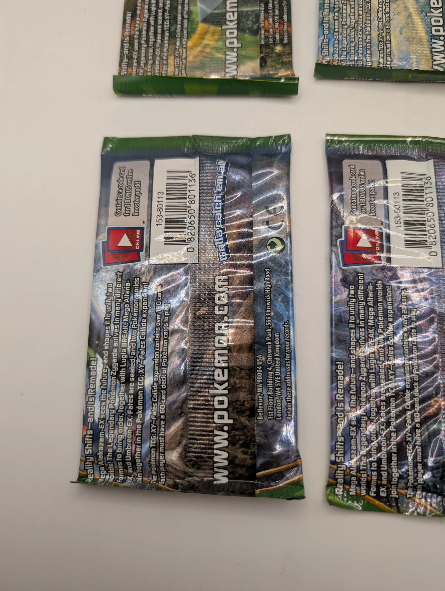 Fates Collide Complete 4 Pack Art Set - Sealed - With Pack Sleeves FRENLY BRICKS - Open 7 Days