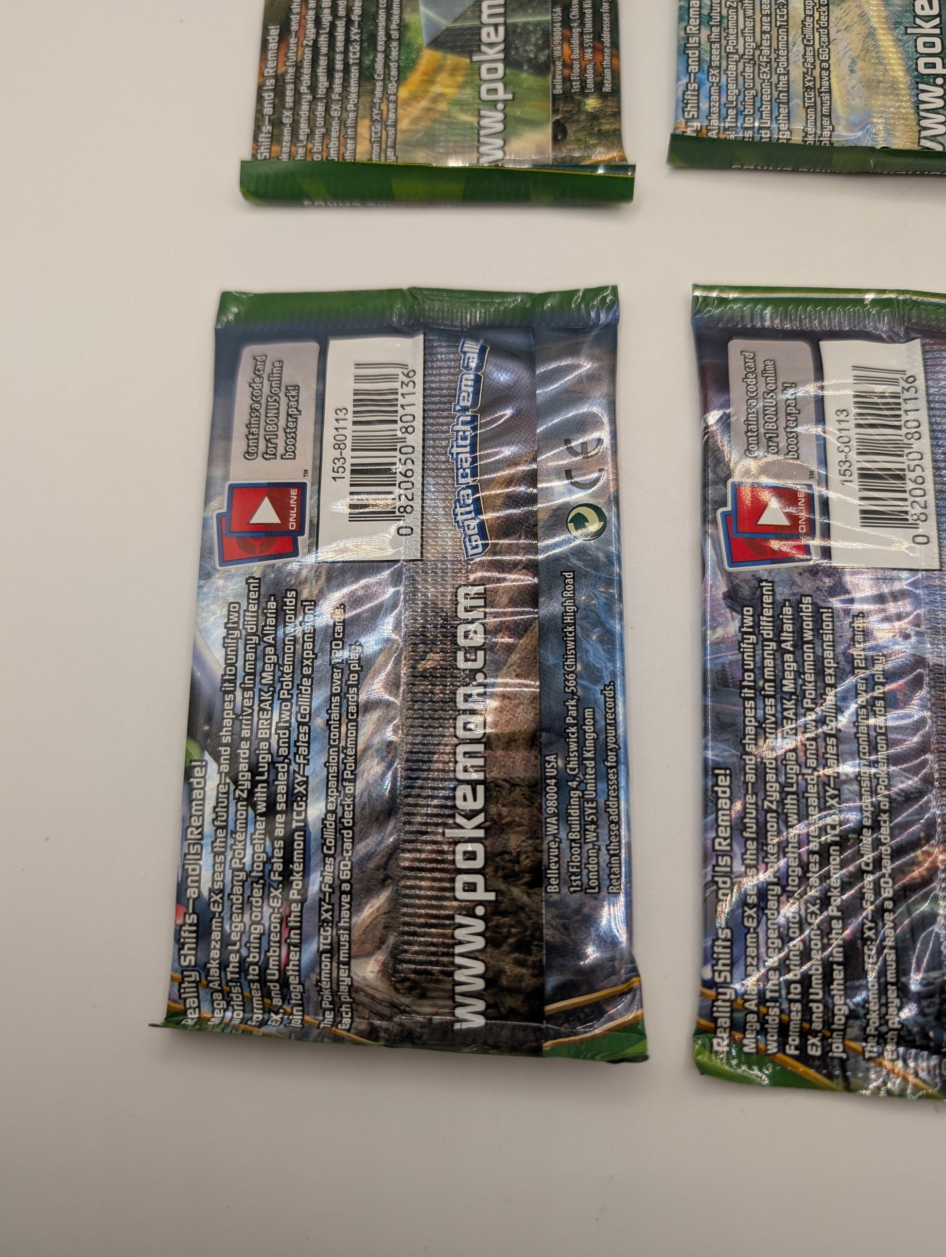 Fates Collide Complete 4 Pack Art Set - Sealed - With Pack Sleeves FRENLY BRICKS - Open 7 Days