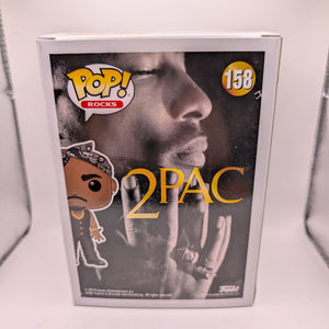 Funko Pop Vinyl - Pop Rocks - 2PAC - Tupac Shakur - # 158 FRENLY BRICKS - Open 7 Days