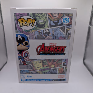 The Avengers: Beyond Earth's Mightiest - Captain America 60th Pop! Vinyl 1290 FRENLY BRICKS - Open 7 Days