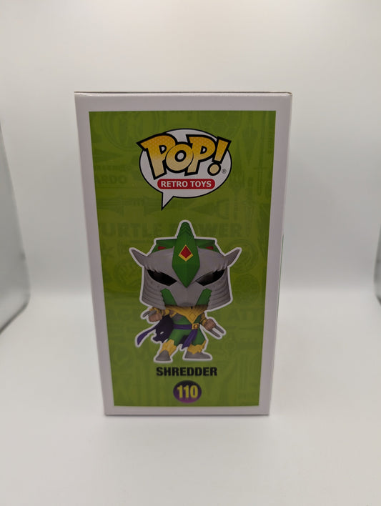 TMNT Shredder #110 Pop Vinyl 2022 Funkon Exclusive FRENLY BRICKS - Open 7 Days